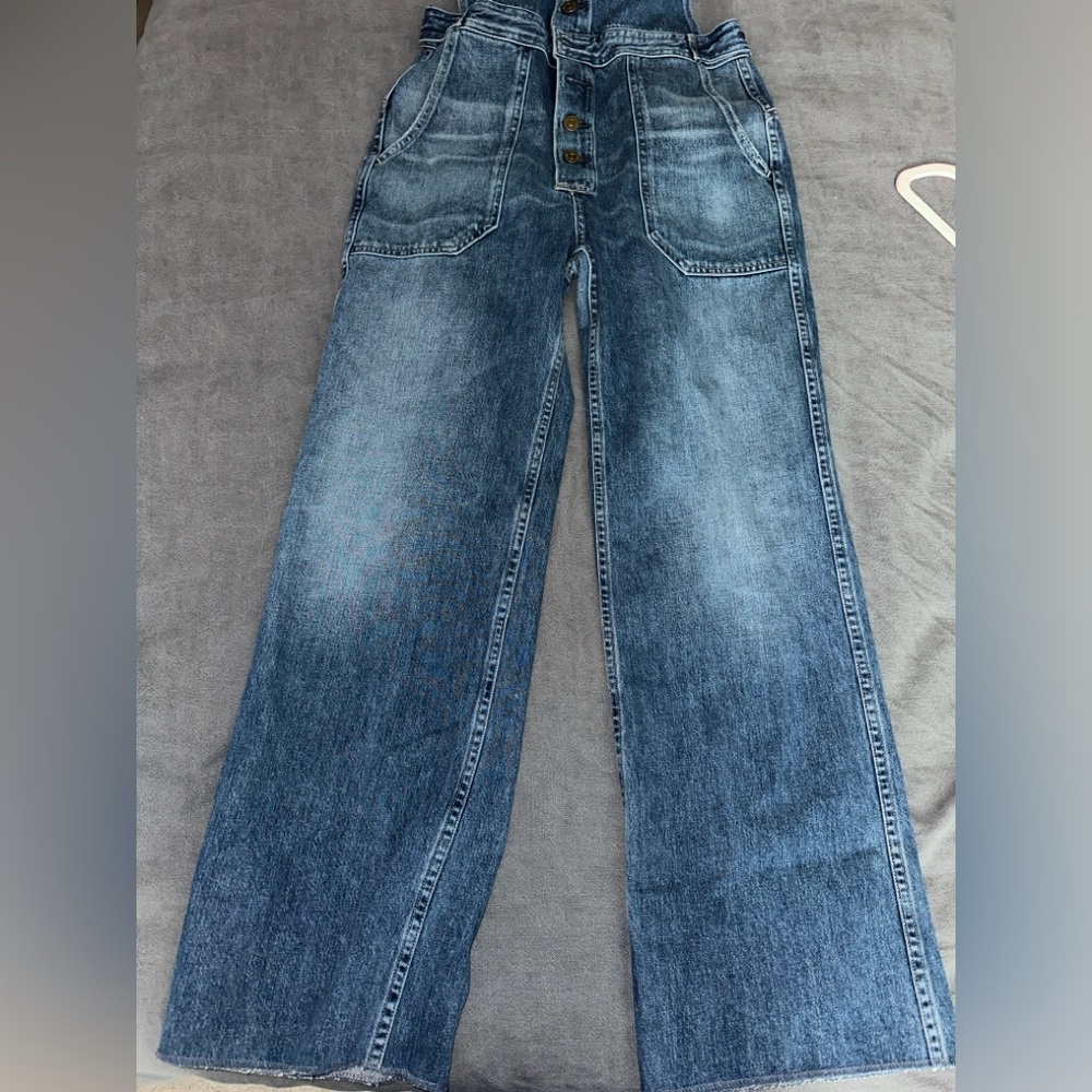 Citizens of Humanity | Faye Button Front Denim
Overalls Size S - Picture 5 of 12